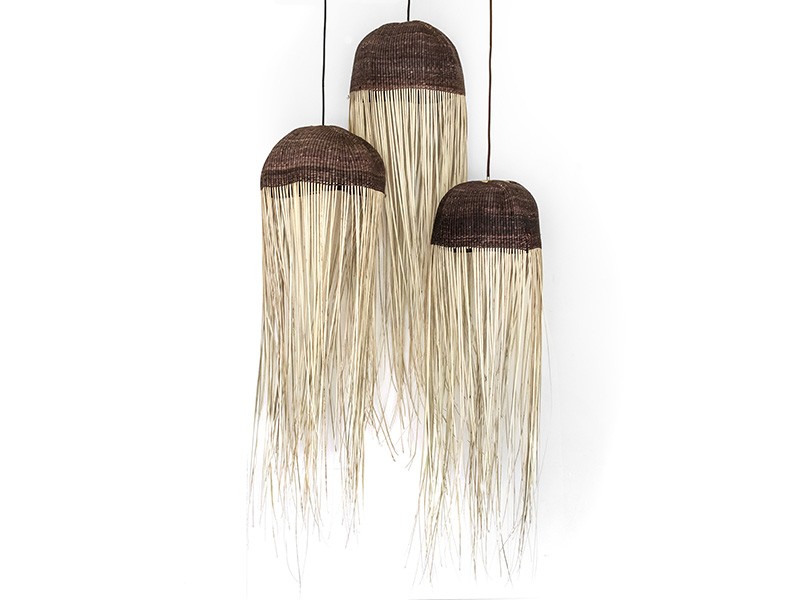 Tassel Basket Lights Brown Tassel Basket Lights Brown